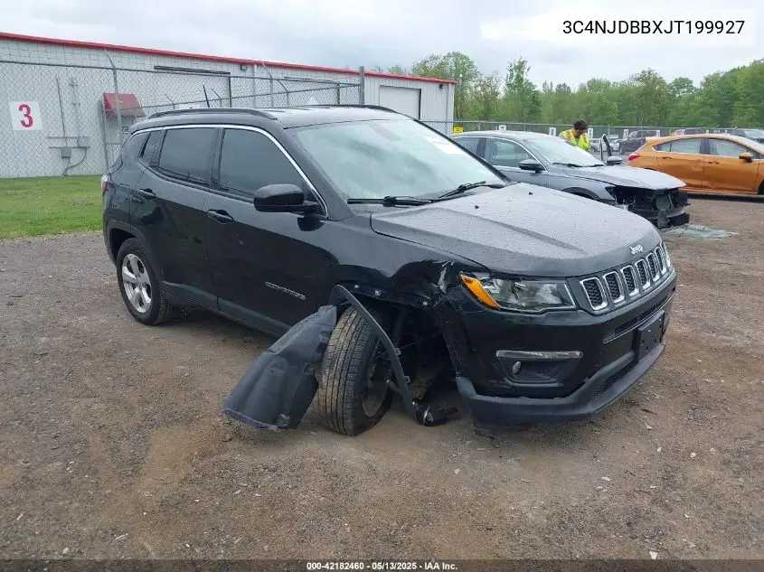 2018 Jeep Compass Latitude 4X4 VIN: 3C4NJDBBXJT199927 Lot: 42182460