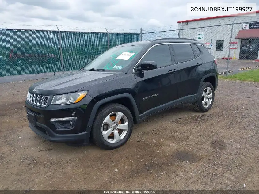2018 Jeep Compass Latitude 4X4 VIN: 3C4NJDBBXJT199927 Lot: 42182460