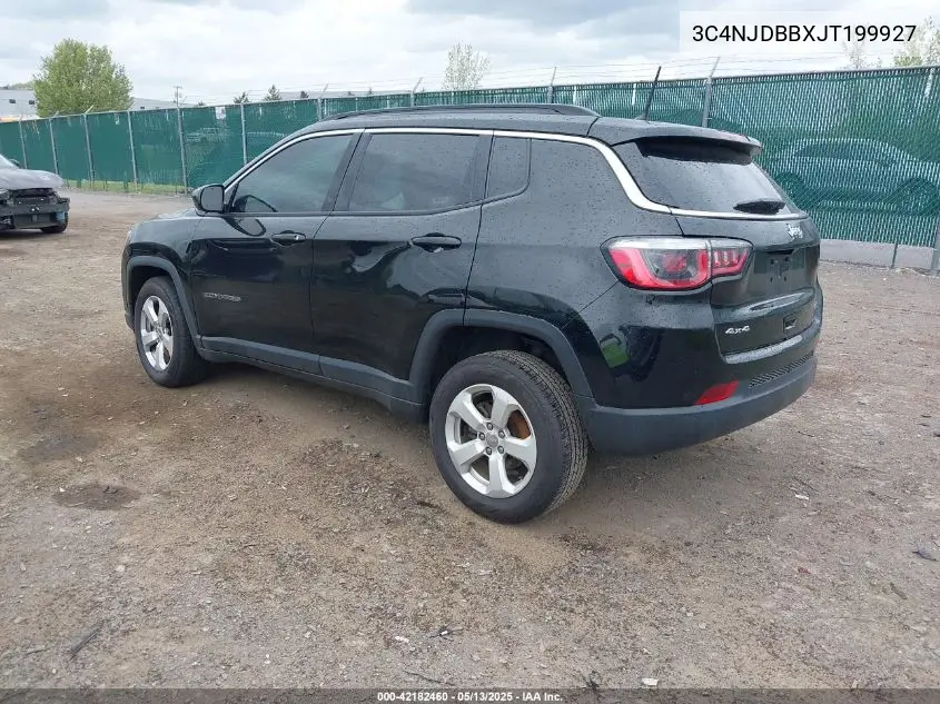 2018 Jeep Compass Latitude 4X4 VIN: 3C4NJDBBXJT199927 Lot: 42182460