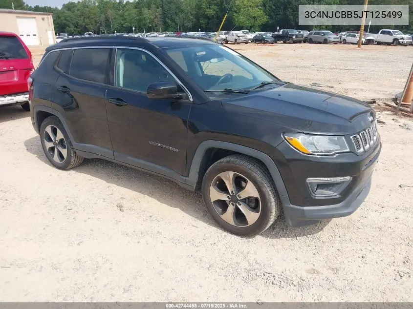 2018 Jeep Compass Latitude Fwd VIN: 3C4NJCBB5JT125499 Lot: 42744455