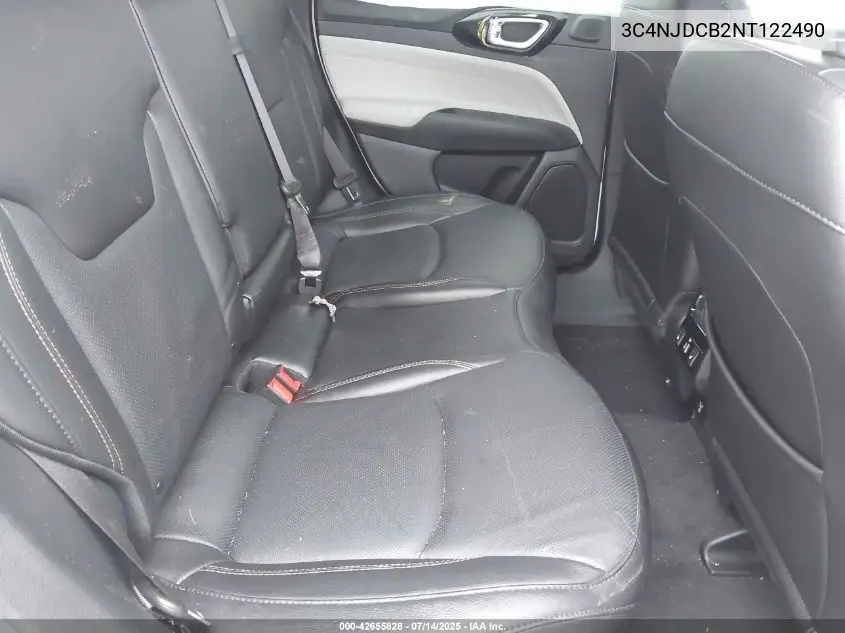 2022 Jeep Compass Limited 4X4 VIN: 3C4NJDCB2NT122490 Lot: 42655828