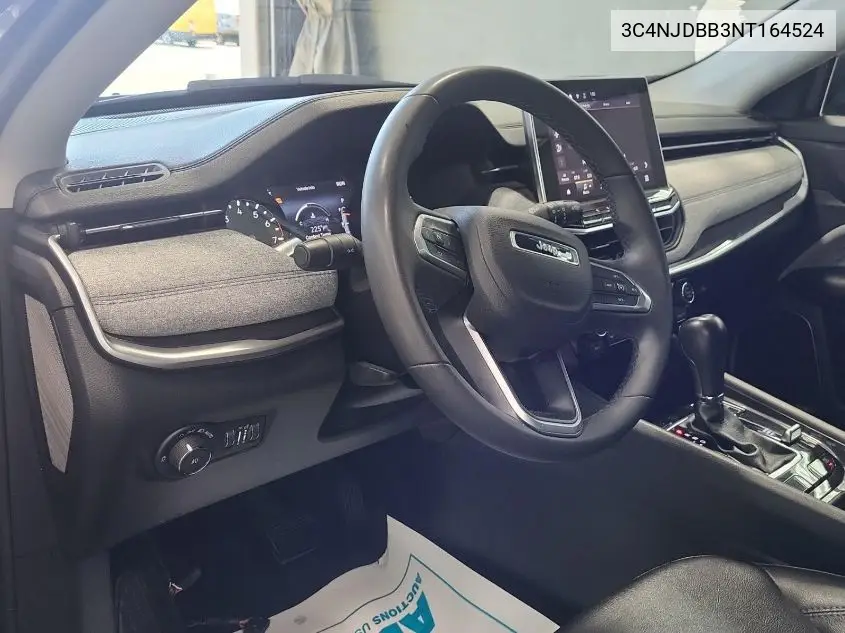 2022 Jeep Compass Latitude 4X4 VIN: 3C4NJDBB3NT164524 Lot: 42678001