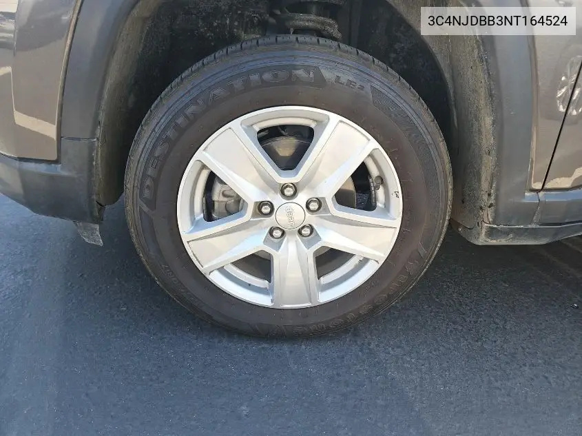 2022 Jeep Compass Latitude 4X4 VIN: 3C4NJDBB3NT164524 Lot: 42678001