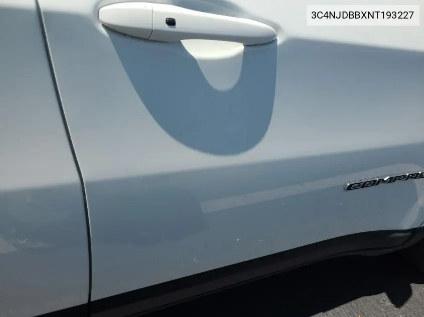 2022 Jeep Compass Latitude 4X4 VIN: 3C4NJDBBXNT193227 Lot: 42678012