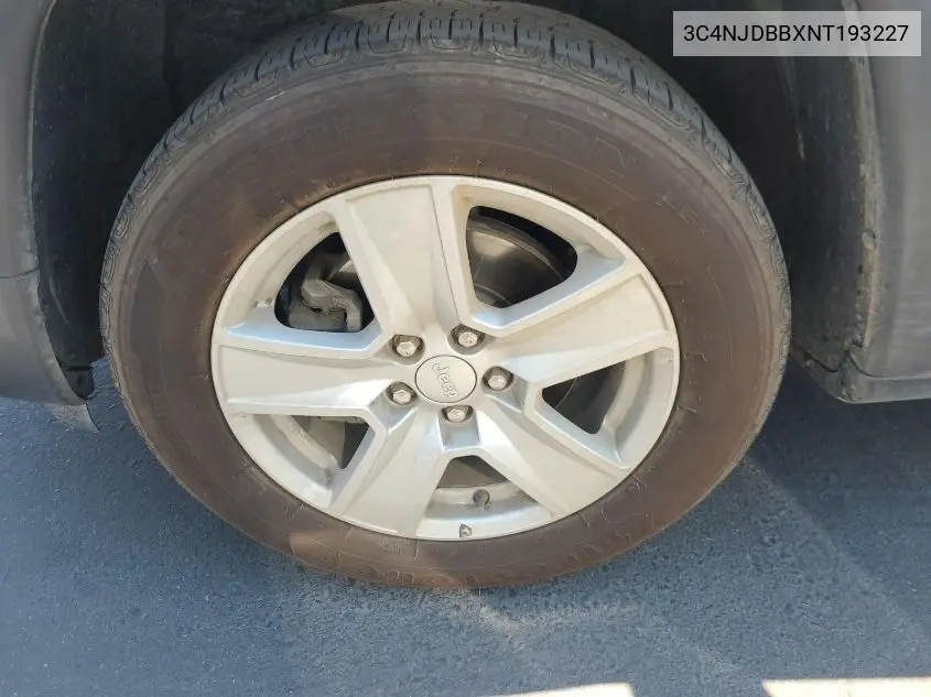 2022 Jeep Compass Latitude 4X4 VIN: 3C4NJDBBXNT193227 Lot: 42678012
