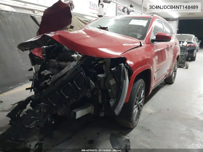 2022 Jeep Compass (Red) Edition 4X4 VIN: 3C4NJDCB4NT148489 Lot: 42754315