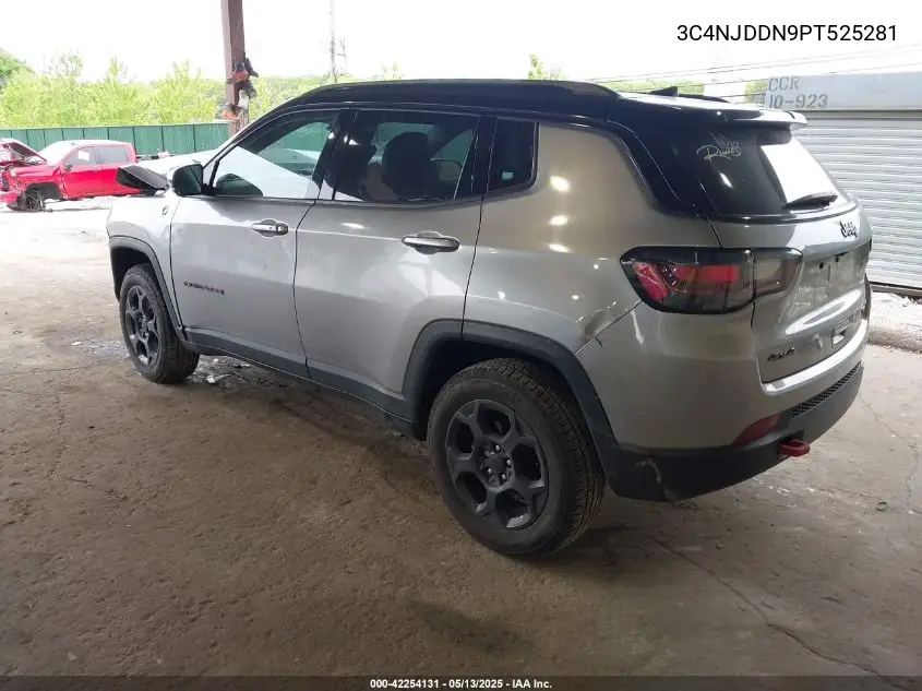 2023 Jeep Compass Trailhawk 4X4 VIN: 3C4NJDDN9PT525281 Lot: 42254131