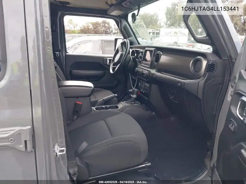 2020 Jeep Gladiator Sport S 4X4 VIN: 1C6HJTAG4LL153441 Lot: 42052329
