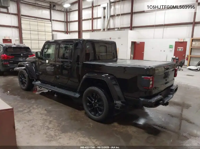 2021 Jeep Gladiator High Altitude 4X4 VIN: 1C6HJTFG0ML503996 Lot: 42217341