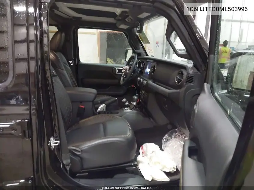 2021 Jeep Gladiator High Altitude 4X4 VIN: 1C6HJTFG0ML503996 Lot: 42217341