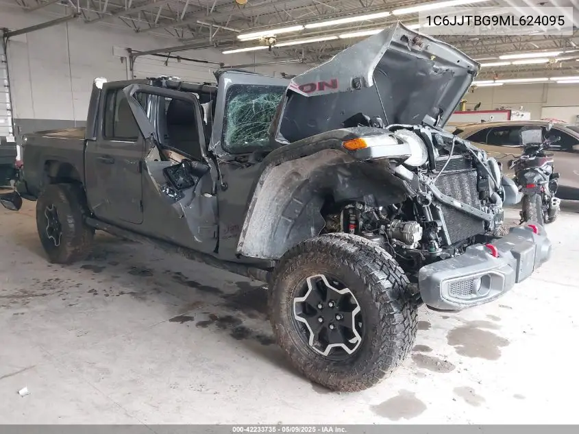 2021 Jeep Gladiator Rubicon 4X4 VIN: 1C6JJTBG9ML624095 Lot: 42233735