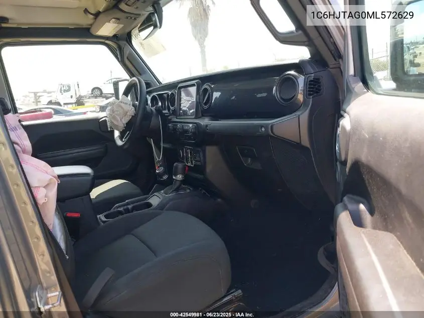 2021 Jeep Gladiator California Edition 4X4 VIN: 1C6HJTAG0ML572629 Lot: 42549981