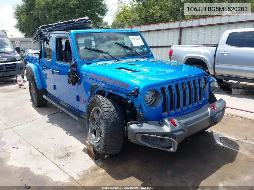 2021 Jeep Gladiator Rubicon 4X4 VIN: 1C6JJTBG5ML520283 Lot: 42559295