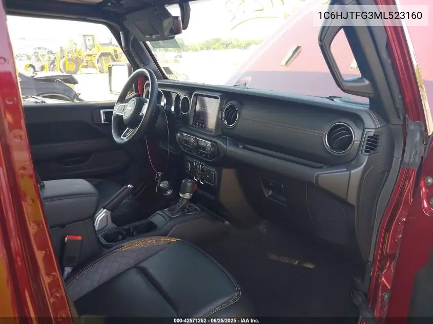 2021 Jeep Gladiator High Altitude 4X4 VIN: 1C6HJTFG3ML523160 Lot: 42571252