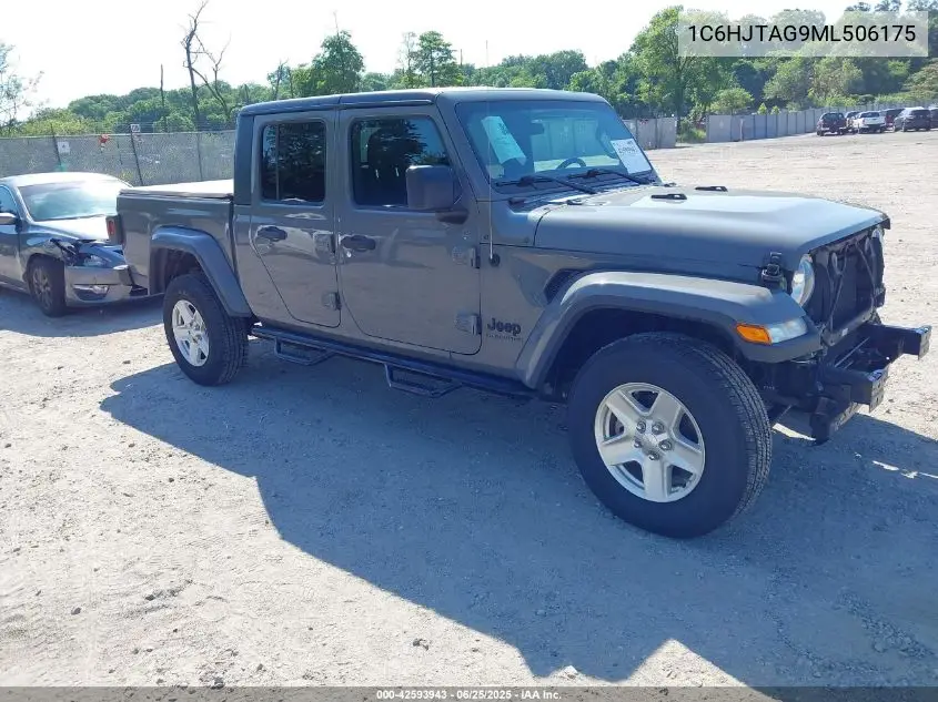 2021 Jeep Gladiator Sport S 4X4 VIN: 1C6HJTAG9ML506175 Lot: 42593943