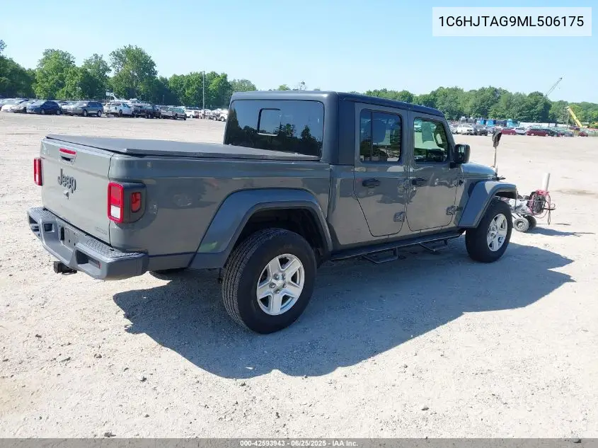 2021 Jeep Gladiator Sport S 4X4 VIN: 1C6HJTAG9ML506175 Lot: 42593943