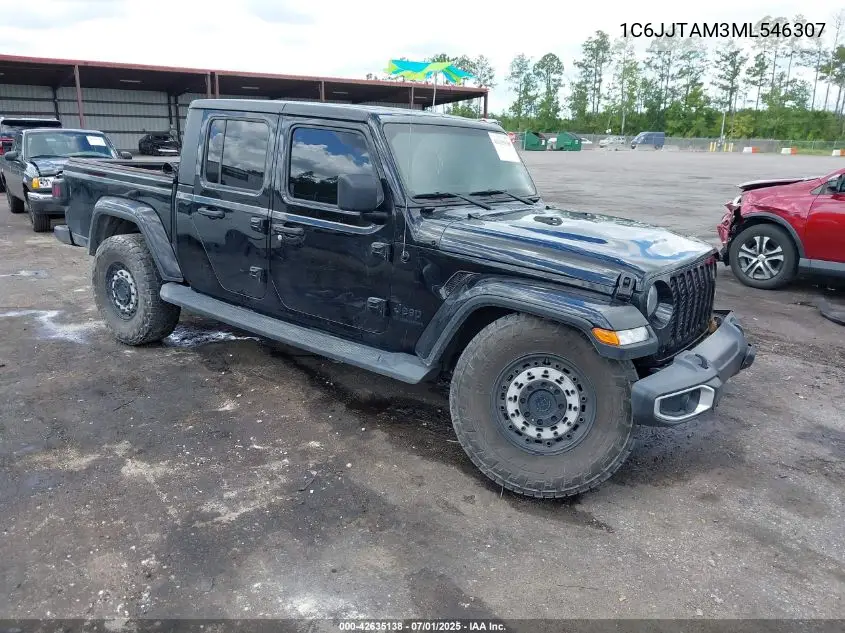 2021 Jeep Gladiator Sport S 4X4 VIN: 1C6JJTAM3ML546307 Lot: 42635138