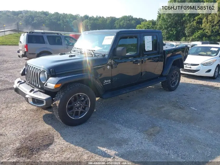 2021 Jeep Gladiator Overland 4X4 VIN: 1C6HJTFG9ML585162 Lot: 42650168