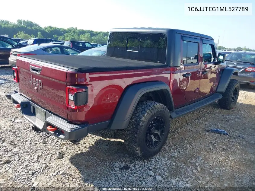 2021 Jeep Gladiator Mojave VIN: 1C6JJTEG1ML527789 Lot: 42664953