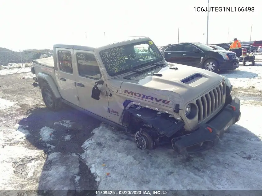 2022 Jeep Gladiator Mojave VIN: 1C6JJTEG1NL166498 Lot: 11709425