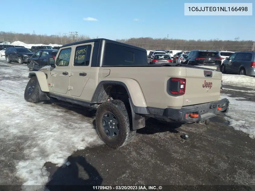 2022 Jeep Gladiator Mojave VIN: 1C6JJTEG1NL166498 Lot: 11709425