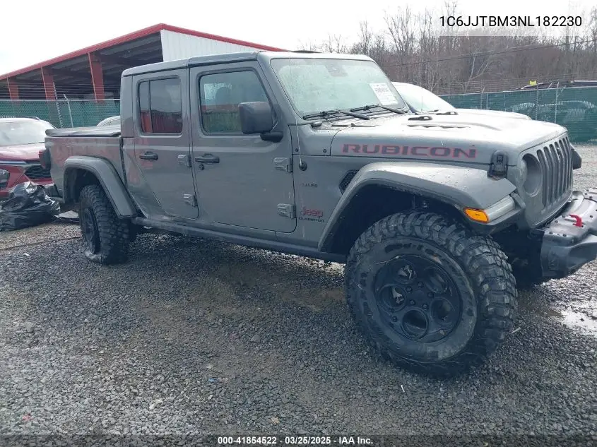 2022 Jeep Gladiator Rubicon 4X4 VIN: 1C6JJTBM3NL182230 Lot: 41854522