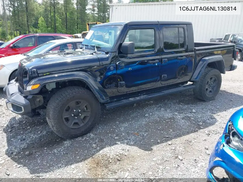 2022 Jeep Gladiator Sport S 4X4 VIN: 1C6JJTAG6NL130814 Lot: 42215063