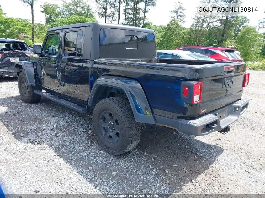 2022 Jeep Gladiator Sport S 4X4 VIN: 1C6JJTAG6NL130814 Lot: 42215063