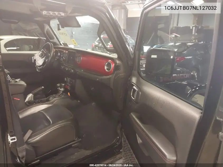 2022 Jeep Gladiator Rubicon 4X4 VIN: 1C6JJTBG7NL127032 Lot: 42578314