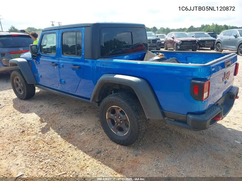 2022 Jeep Gladiator Rubicon VIN: 1C6JJTBG5NL120872 Lot: 42633117