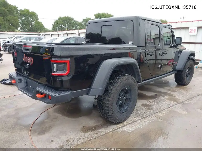 2022 Jeep Gladiator Mojave VIN: 1C6JJTEGXNL135718 Lot: 42634887