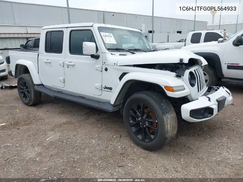 2023 Jeep Gladiator High Altitude 4X4 VIN: 1C6HJTFG0PL564933 Lot: 42495628