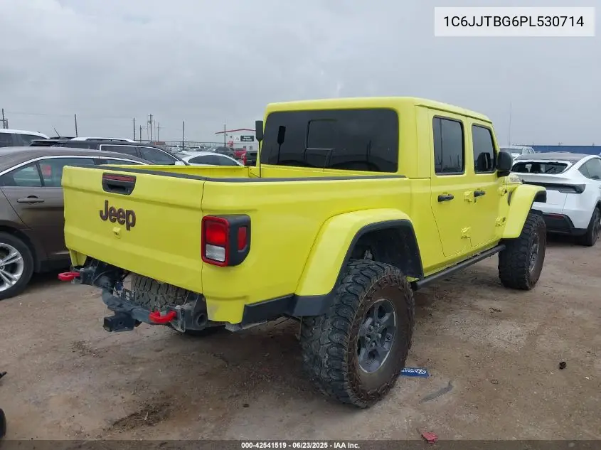 2023 Jeep Gladiator Rubicon VIN: 1C6JJTBG6PL530714 Lot: 42541519