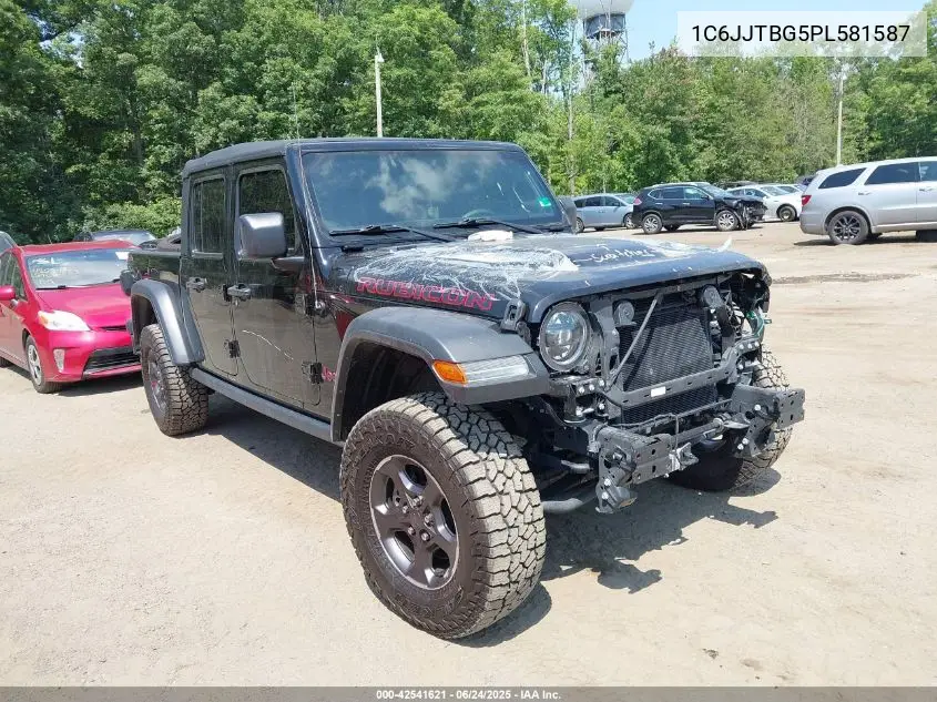 2023 Jeep Gladiator Rubicon 4X4 VIN: 1C6JJTBG5PL581587 Lot: 42541621
