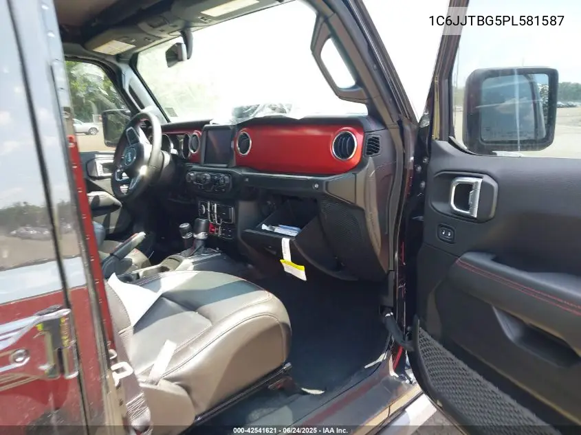 2023 Jeep Gladiator Rubicon 4X4 VIN: 1C6JJTBG5PL581587 Lot: 42541621