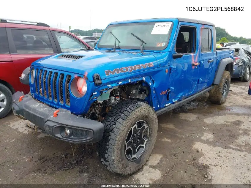 2023 Jeep Gladiator Mojave 4X4 VIN: 1C6JJTEG2PL568842 Lot: 42594895