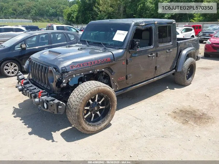 2023 Jeep Gladiator Mojave 4X4 VIN: 1C6JJTEG2PL570350 Lot: 42602982