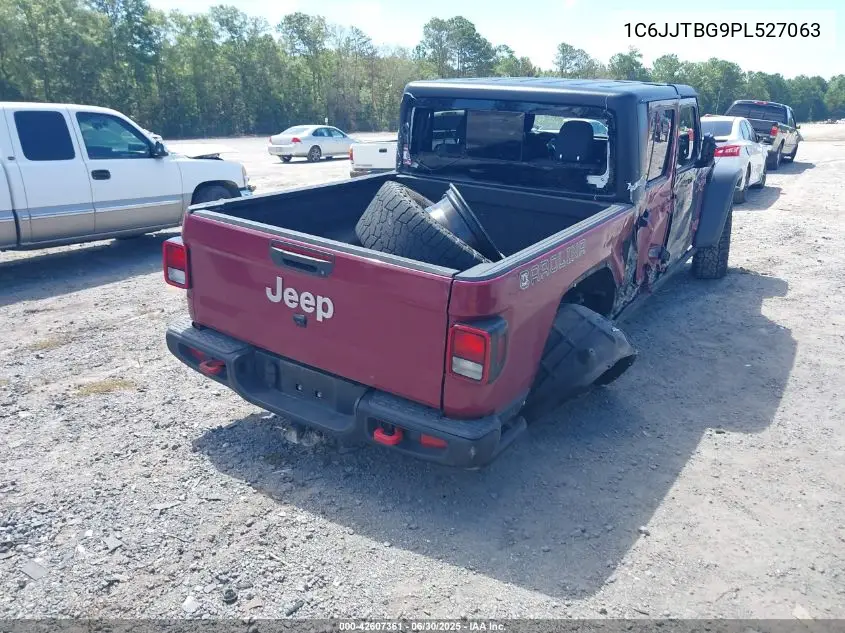 2023 Jeep Gladiator Rubicon 4X4 VIN: 1C6JJTBG9PL527063 Lot: 42607361
