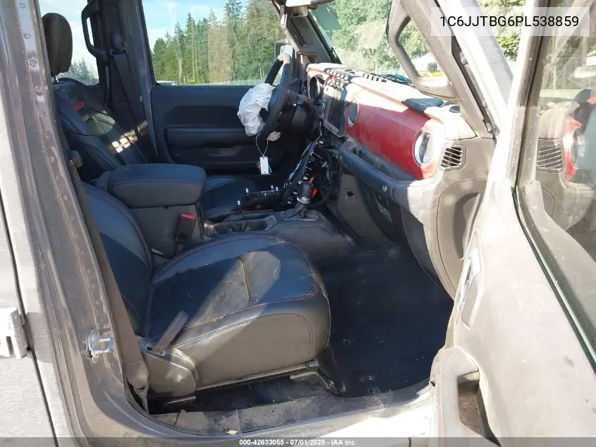 2023 Jeep Gladiator Rubicon 4X4 VIN: 1C6JJTBG6PL538859 Lot: 42633055