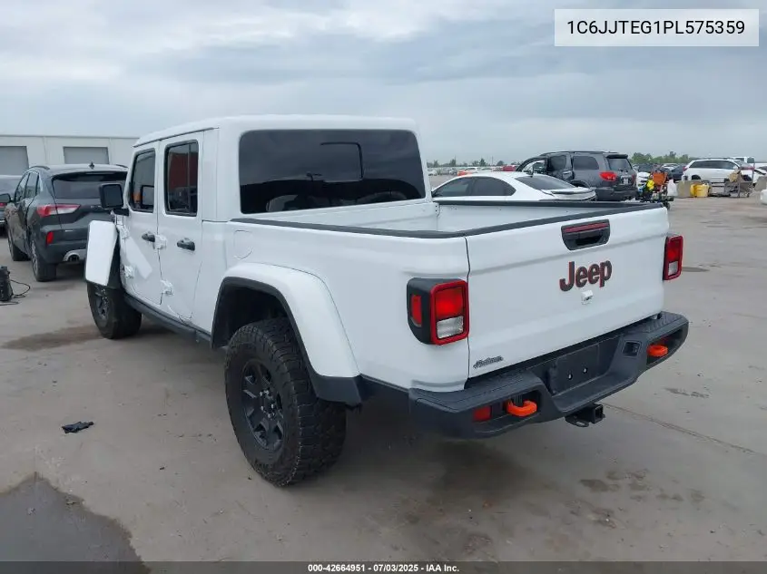 2023 Jeep Gladiator Mojave 4X4 VIN: 1C6JJTEG1PL575359 Lot: 42664951