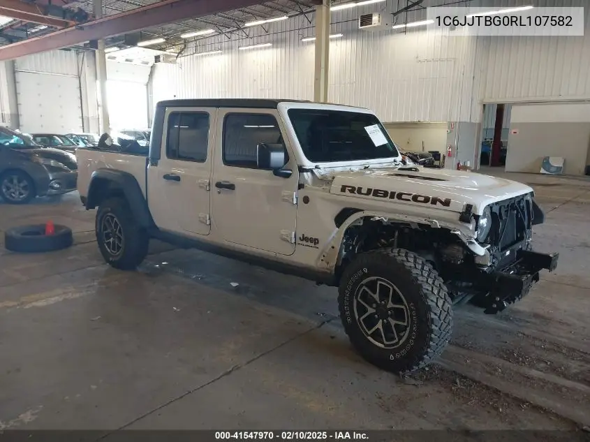 2024 Jeep Gladiator Rubicon VIN: 1C6JJTBG0RL107582 Lot: 41547970