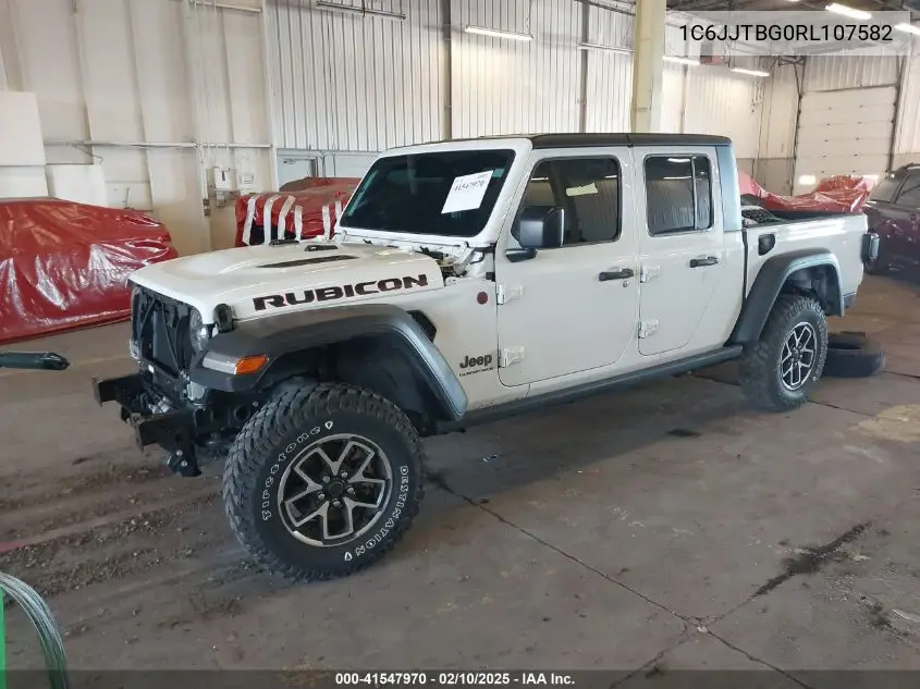 2024 Jeep Gladiator Rubicon VIN: 1C6JJTBG0RL107582 Lot: 41547970