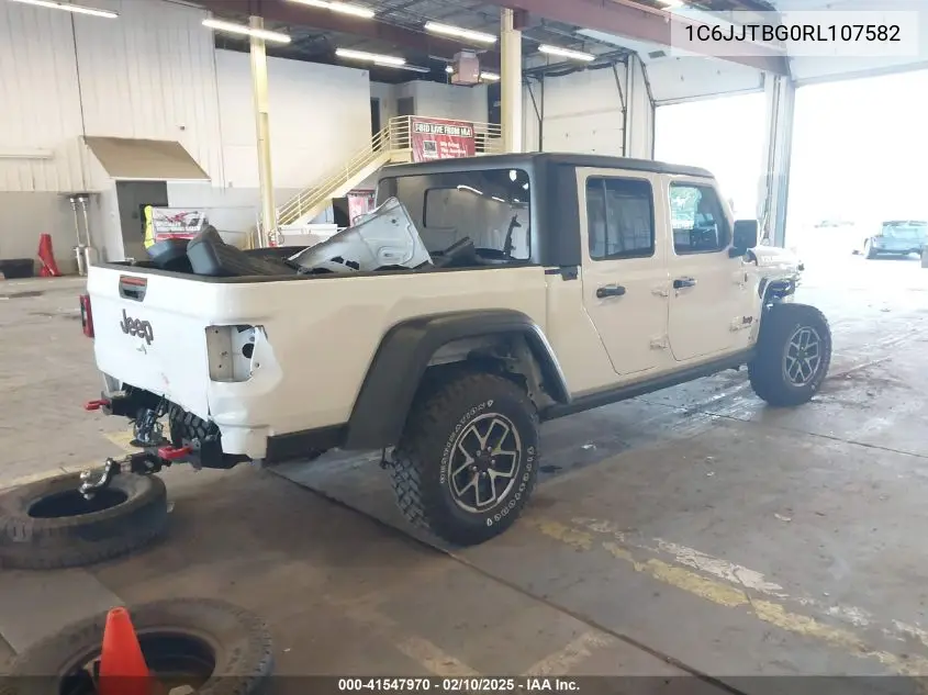 2024 Jeep Gladiator Rubicon VIN: 1C6JJTBG0RL107582 Lot: 41547970