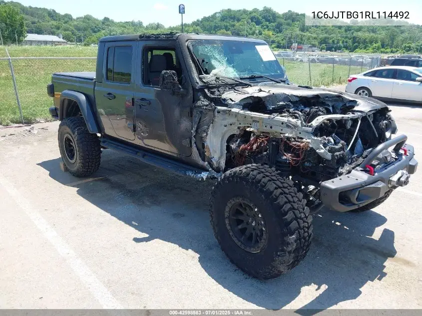 2024 Jeep Gladiator Rubicon VIN: 1C6JJTBG1RL114492 Lot: 42598583