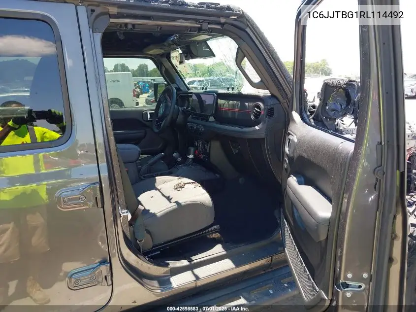 2024 Jeep Gladiator Rubicon VIN: 1C6JJTBG1RL114492 Lot: 42598583