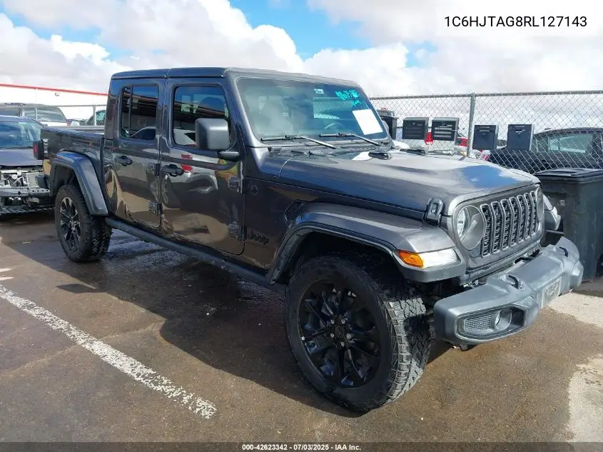2024 Jeep Gladiator Nighthawk VIN: 1C6HJTAG8RL127143 Lot: 42623342