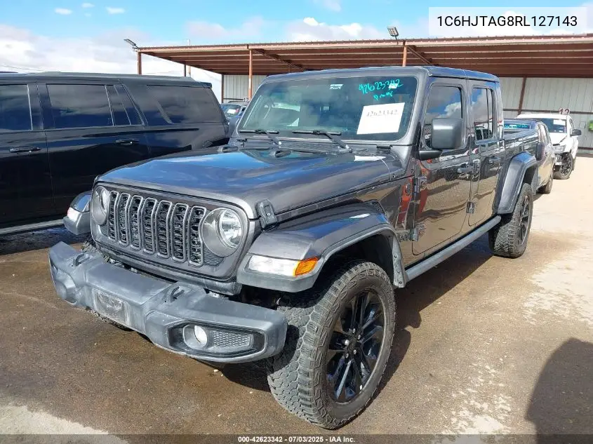 2024 Jeep Gladiator Nighthawk VIN: 1C6HJTAG8RL127143 Lot: 42623342