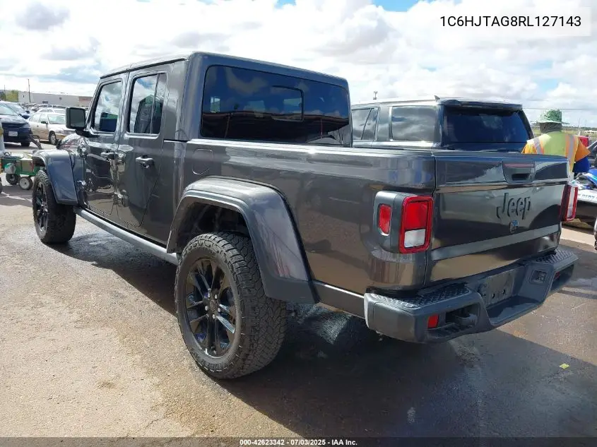 2024 Jeep Gladiator Nighthawk VIN: 1C6HJTAG8RL127143 Lot: 42623342