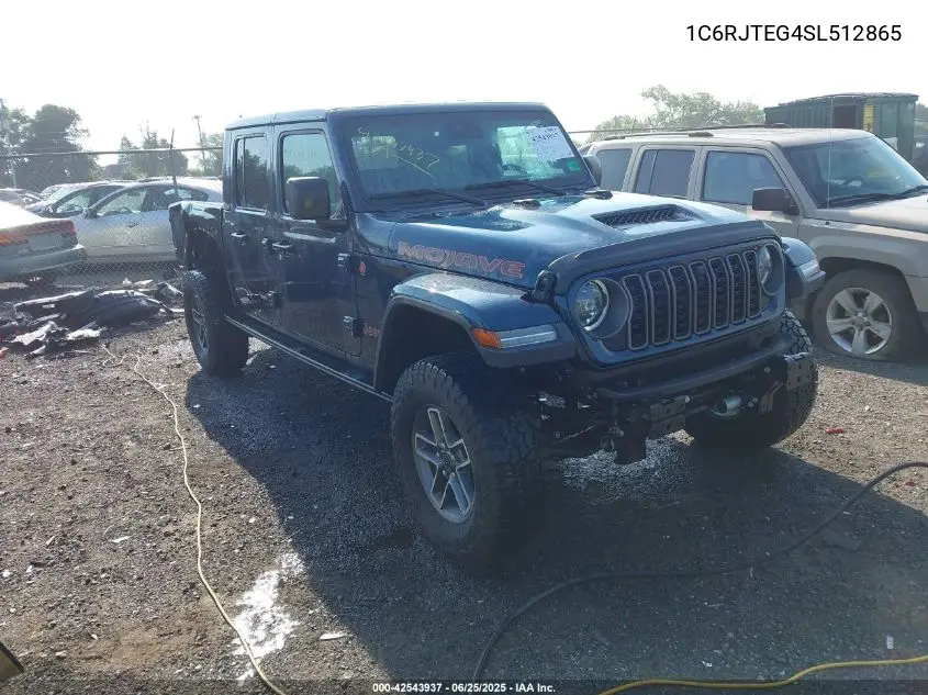 2025 Jeep Gladiator Mojave X VIN: 1C6RJTEG4SL512865 Lot: 42543937