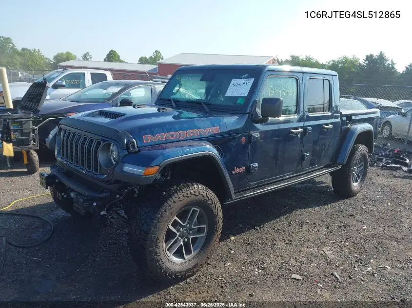 2025 Jeep Gladiator Mojave X VIN: 1C6RJTEG4SL512865 Lot: 42543937